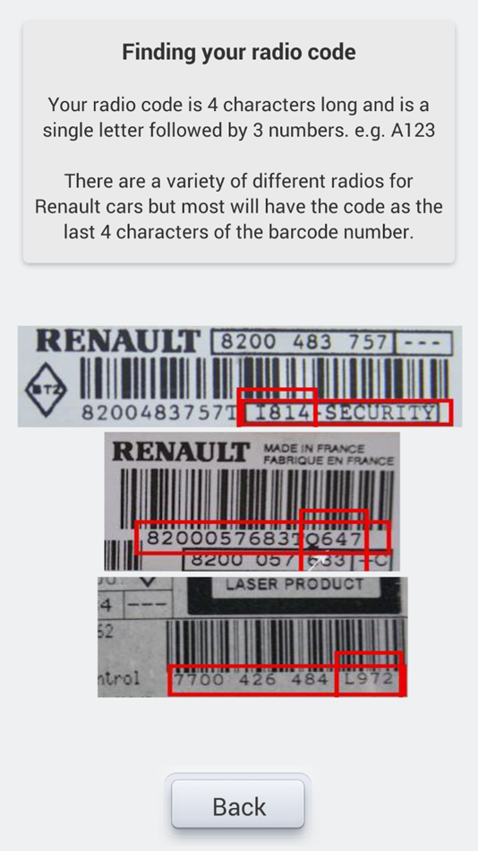 #3. Renault Radio Unlocker (iOS) 由: Physmo