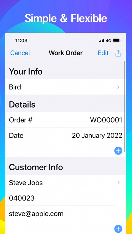 Work Order Maker - WOs Tracker