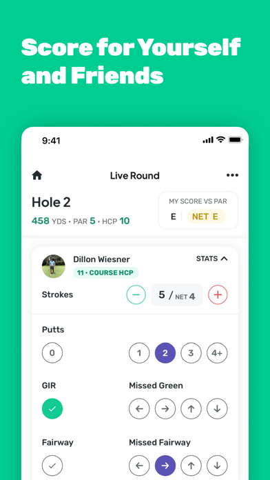 Leaderboard Golf, Inc. Screenshot