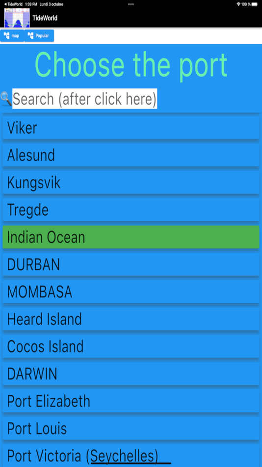 #5. TideWorld (iOS) 由: Christian Guine