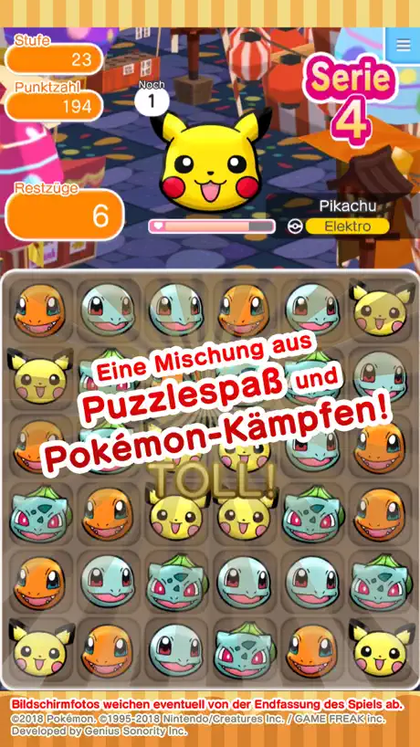 Pokémon Shuffle Mobile