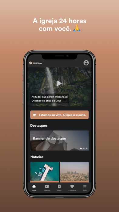 Batista para as Nações Screenshot