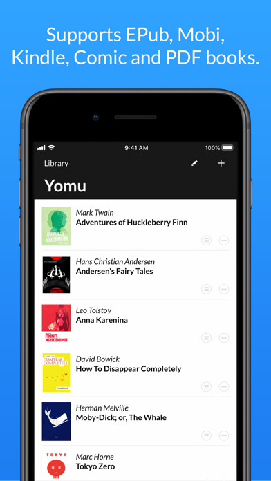 Yomu EBook Reader Screenshot