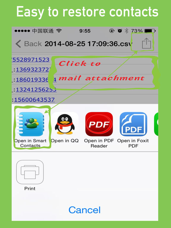 MyCleaner - clean contacts iPad screenshot