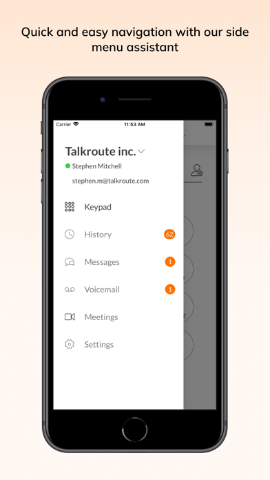 Talkroute Screenshot