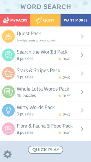 Word Search Puzzles screenshot 2