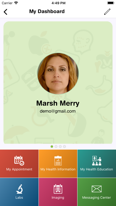 Lumi Wellness Portal Screenshot