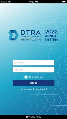 Game screenshot DTRA Annual Meeting apk