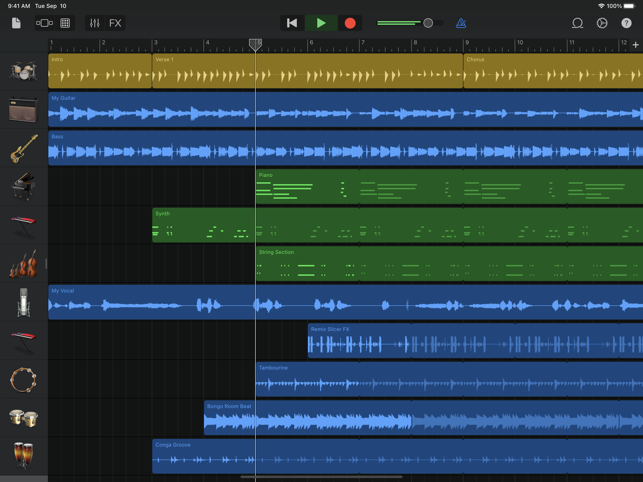 ‎GarageBand Screenshot