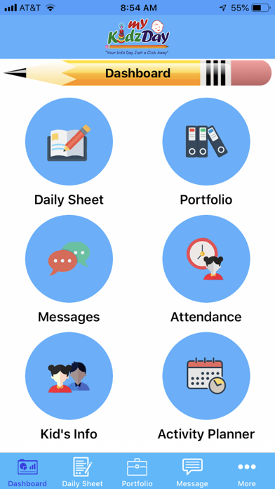 MyKidzDay Staff -Childcare App Screenshot