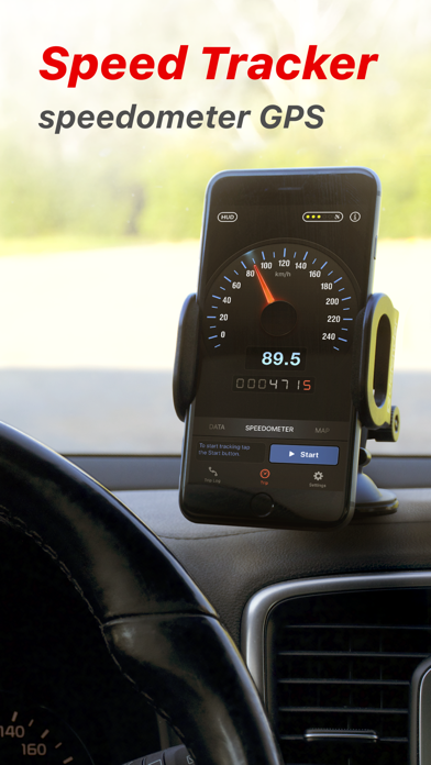 Screenshot #1 pour Speed Tracker: vitesse GPS