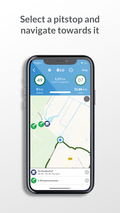 Efita cycling – route app Screenshot