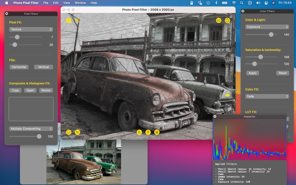 #8. Photo Pixel Filter (macOS) By: Jan Nutbroek