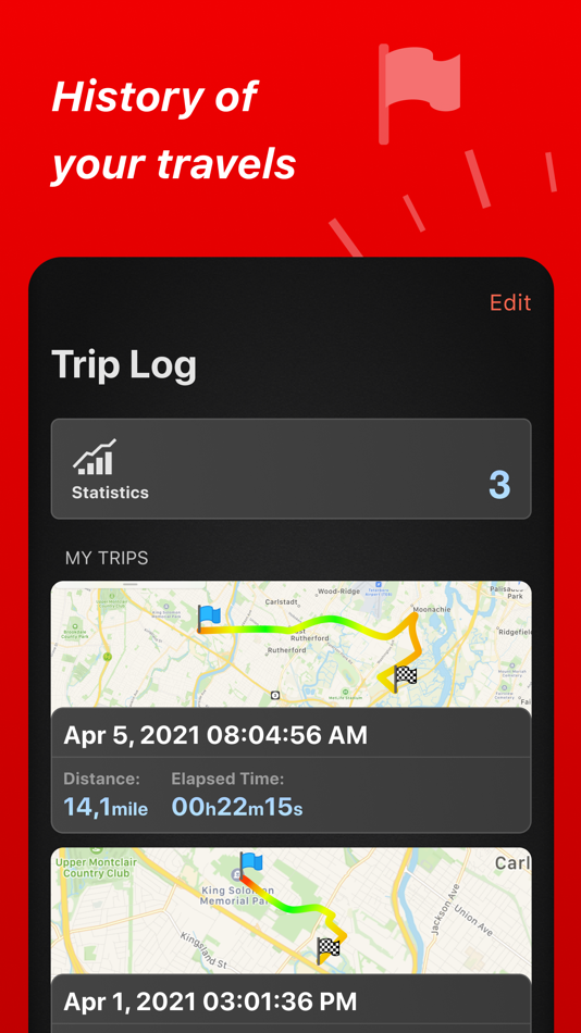 #6. Speed Tracker: GPS Speedometer (iOS) โดย: Oxagile LLC