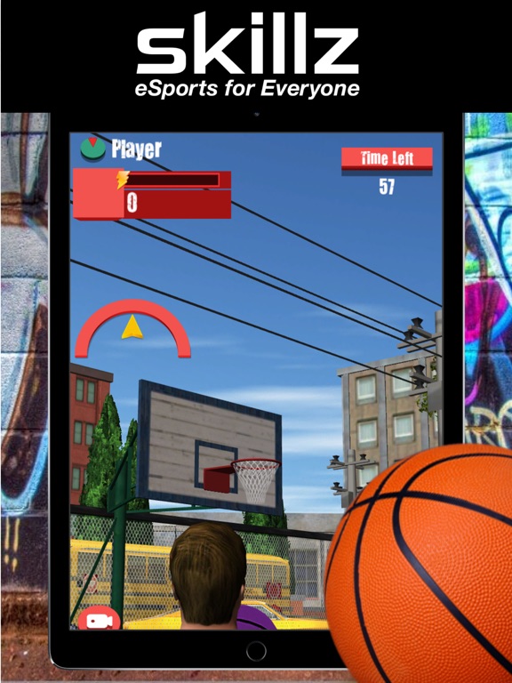 Real Money Basketball Skillz iPad screenshot 4 - Games app