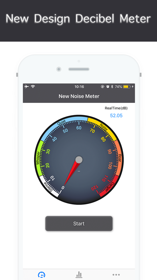 Decibel N - New dB Noise Meter - 1.1.0 - (iOS)