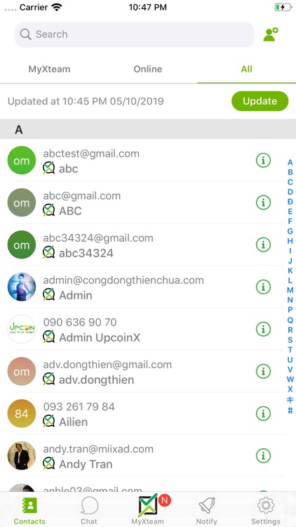 myXteam WorkChat screenshot-3