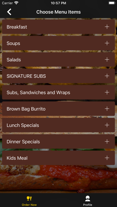 Brown Bag Sub Shoppe Screenshot