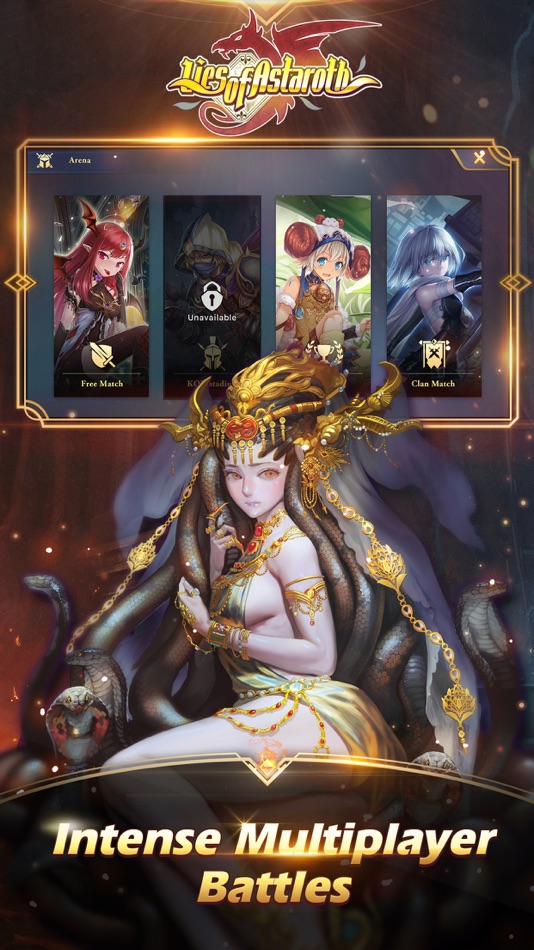 #5. Lies Of Astaroth-Clash Games (iOS) 来自: iFree Studio Limited