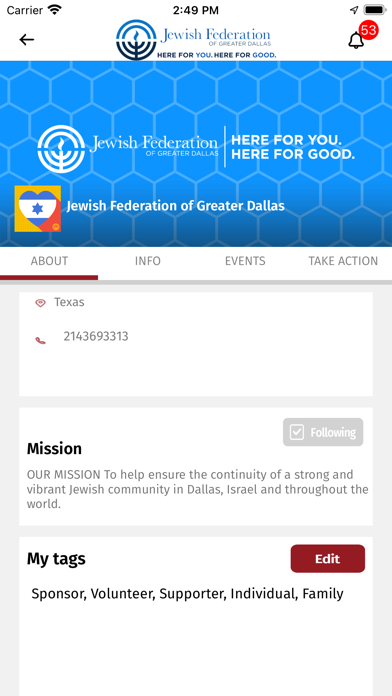 Jewish Dallas Screenshot