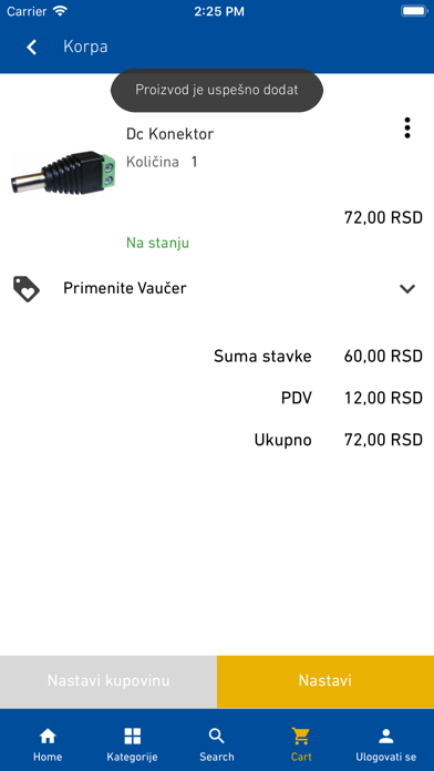 Eurovik  mesto online kupovine Screenshot