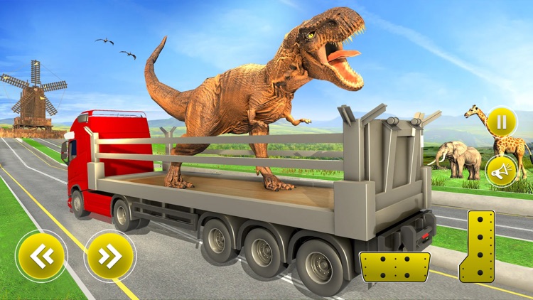 Animals Transporter Truck Game