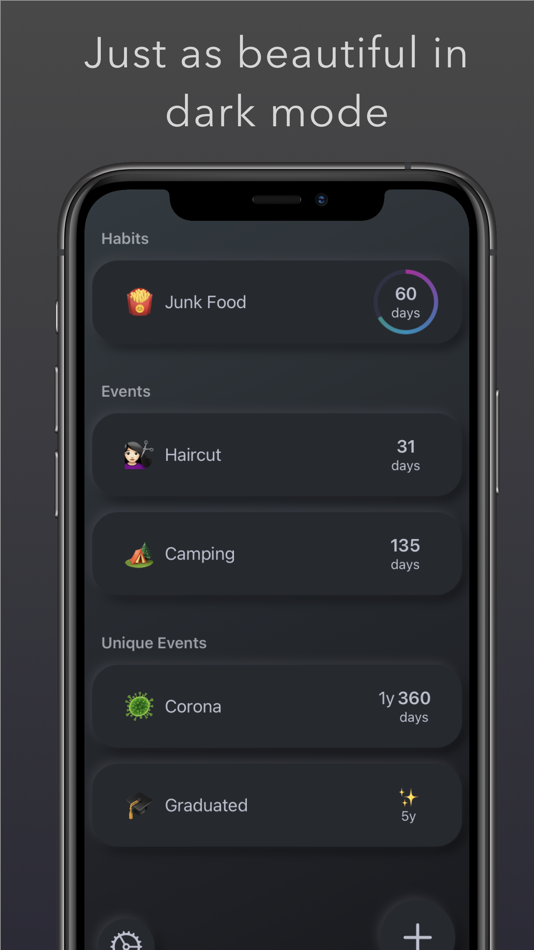 #6. Since - Event & Habit tracker (iOS) 由: Nirbhay Agarwal