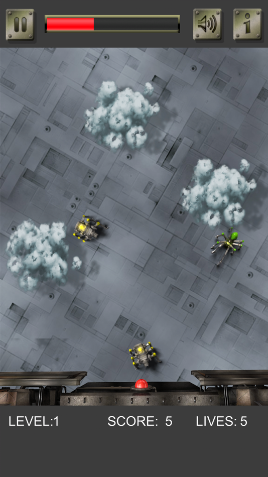 #5. Machine Attack. Crush them! (iOS) 由: Ruslan Goncharenko