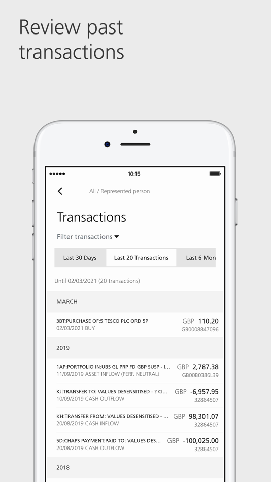 #6. UBS WMUK: Mobile Banking (iOS) By: UBS AG