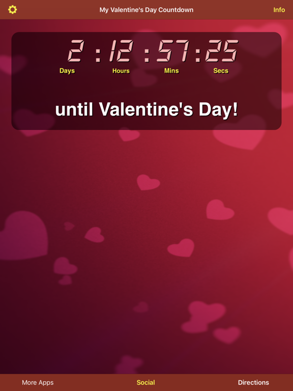 Screenshot #4 pour My Valentine's Day Countdown