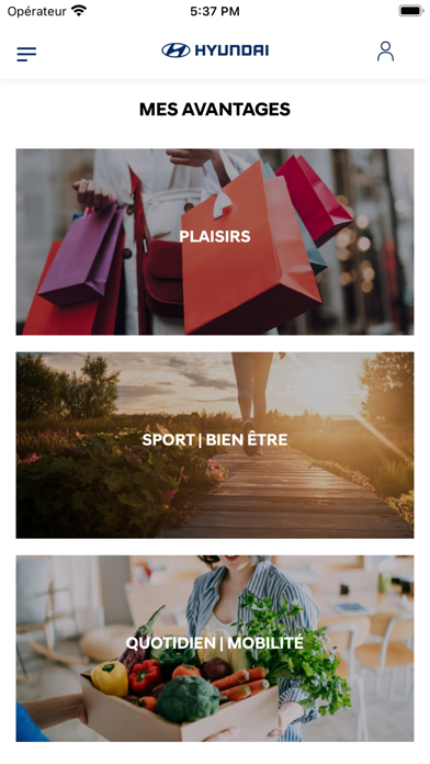 Hyundai Privilèges Screenshot
