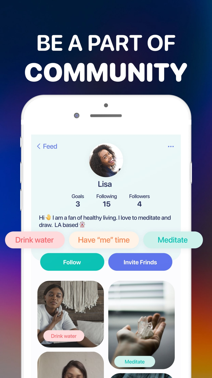 Track Self Care Habits・Habseed
