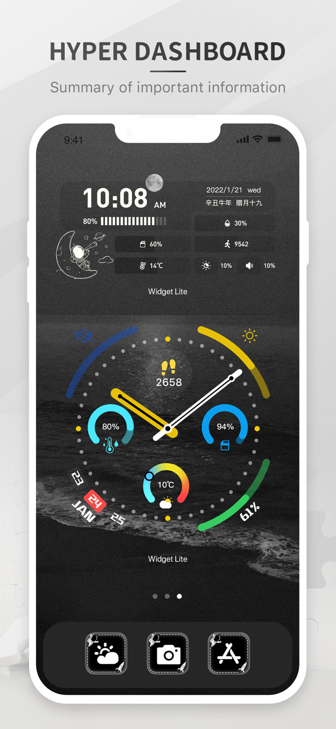 Widget Lite - Top Color Widget