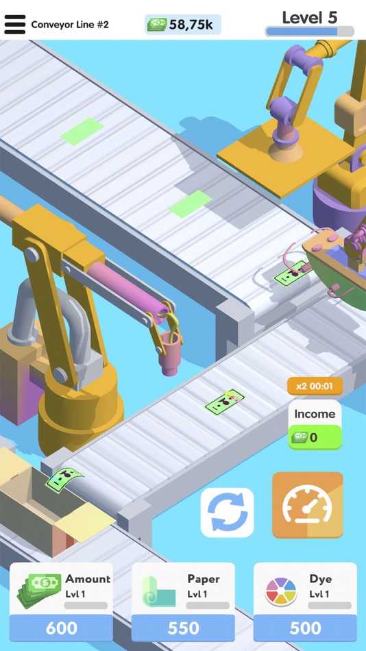 #5. Money Factory Tycoon Idle Game (iOS) 게시자: Edgar Aibatov