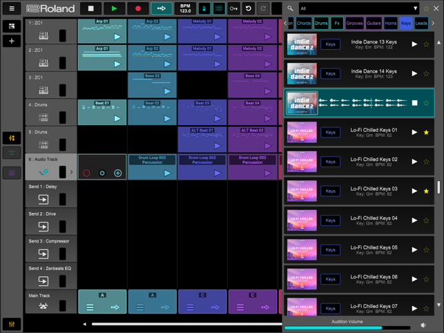 ‎Roland Zenbeats Screenshot