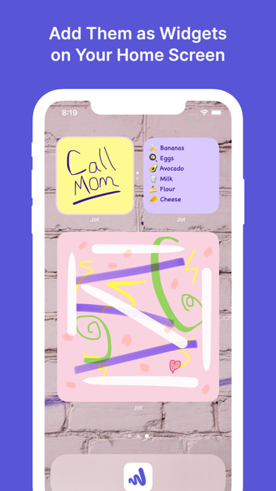 Screenshot #6 for Jot • Sticky Note Widgets