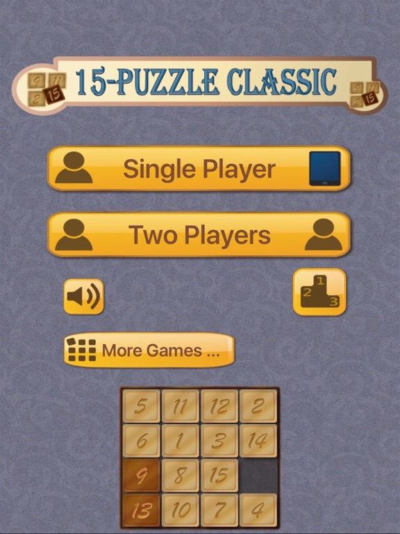 Screenshot #4 pour 15-Puzzle Classic