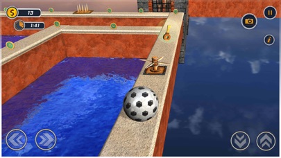 Maze ball - Wall Car Driving Screenshot