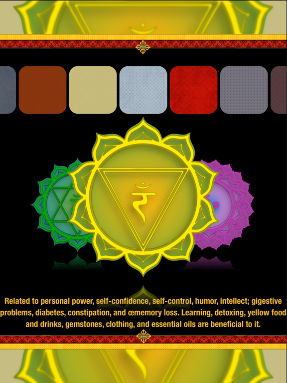 Chakras Meditation Lite iPad screenshot 2 - Health & Fitness app