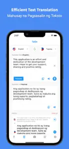 Tagalog, Filipino Translator + screenshot #4 for iPhone