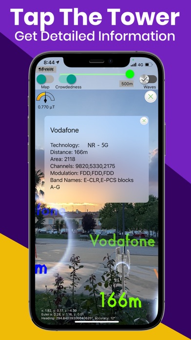 EMF Cells Tower Locator screenshot1
