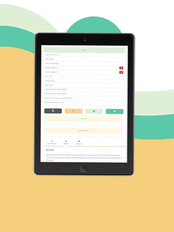 Saudi Bazaar - Online Shopping iPad screenshot 5 - Shopping app