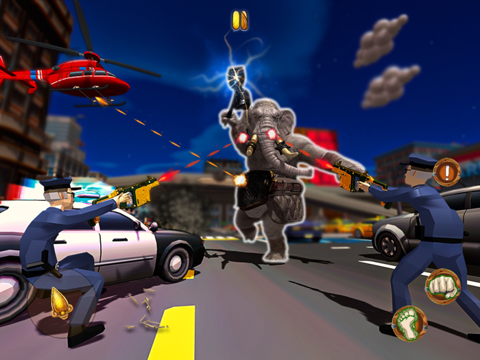 Giant Monster City Destruction