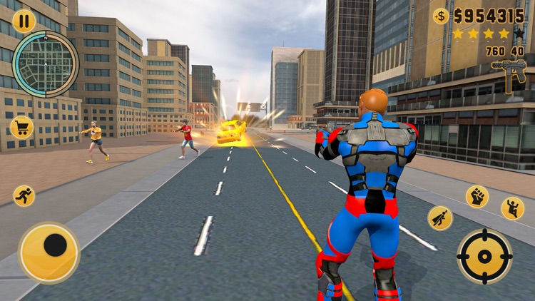 Grand Spider Rope Hero Games screenshot-4