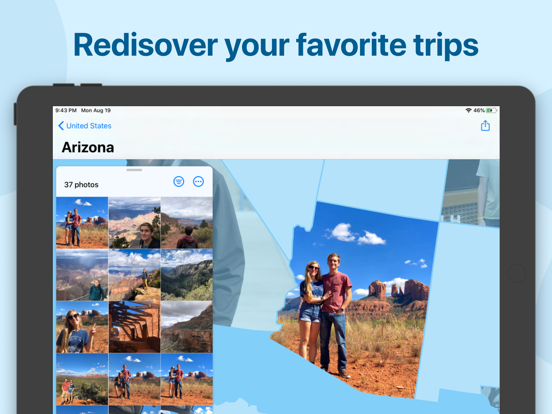 Screenshot #5 pour Photo Map - Travel Tracker