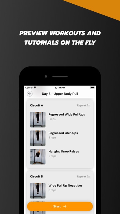 Barfix: Bodyweight Fitness Screenshot