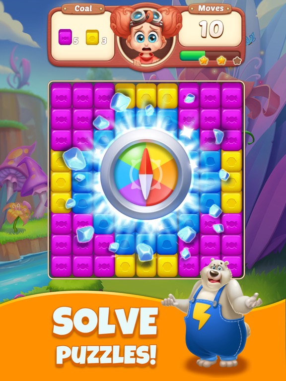 Cube Blast Jungle: Puzzle Game