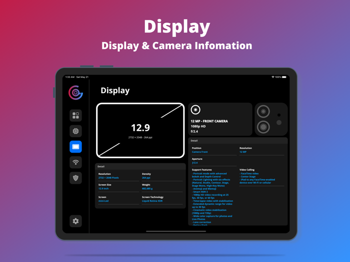 G-Info Monitor CPURAMWidget