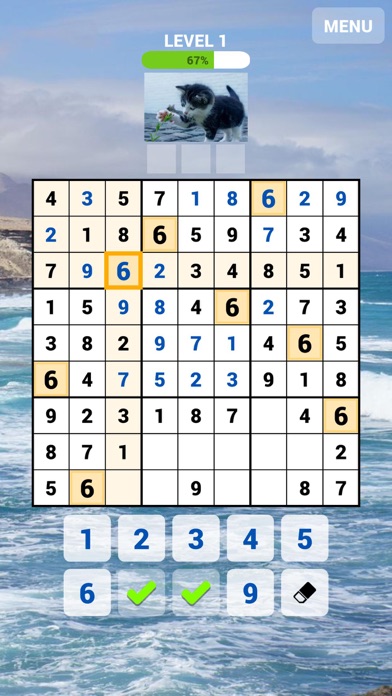 Sudoku Cats Screenshot