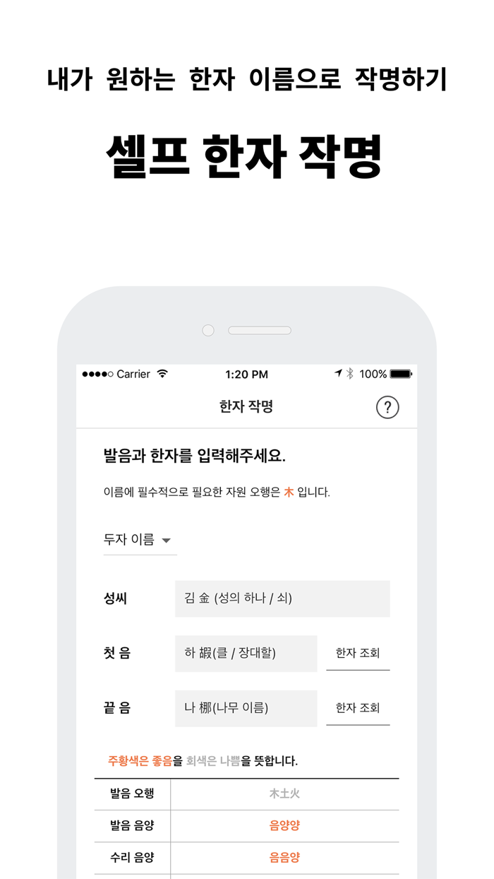 이름 드림 - 작명 개명